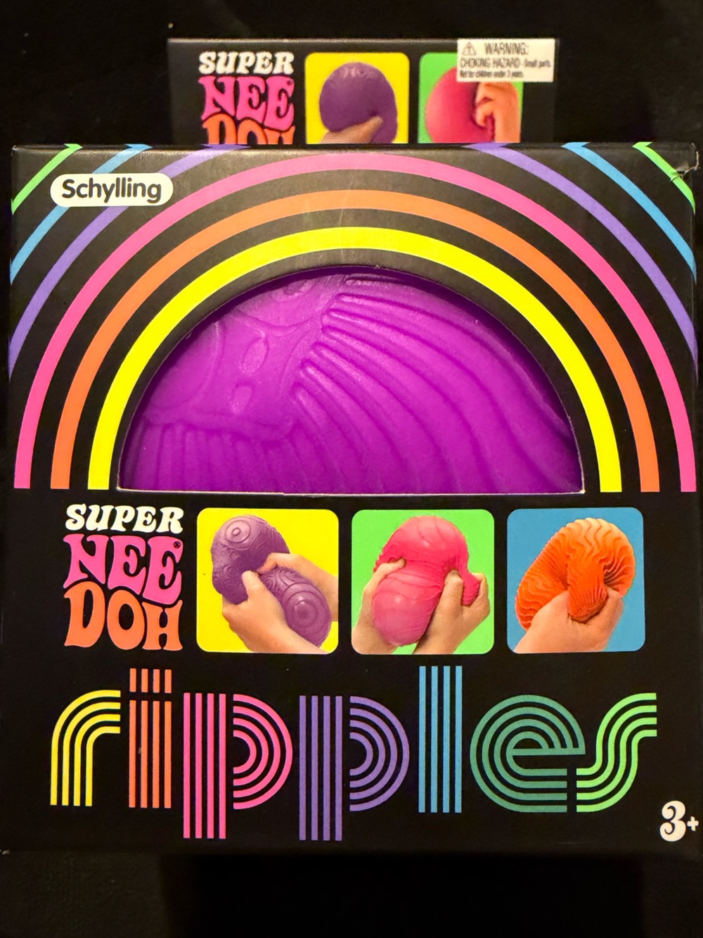 Super Nee Doh Ripples Kids Toy - Purple